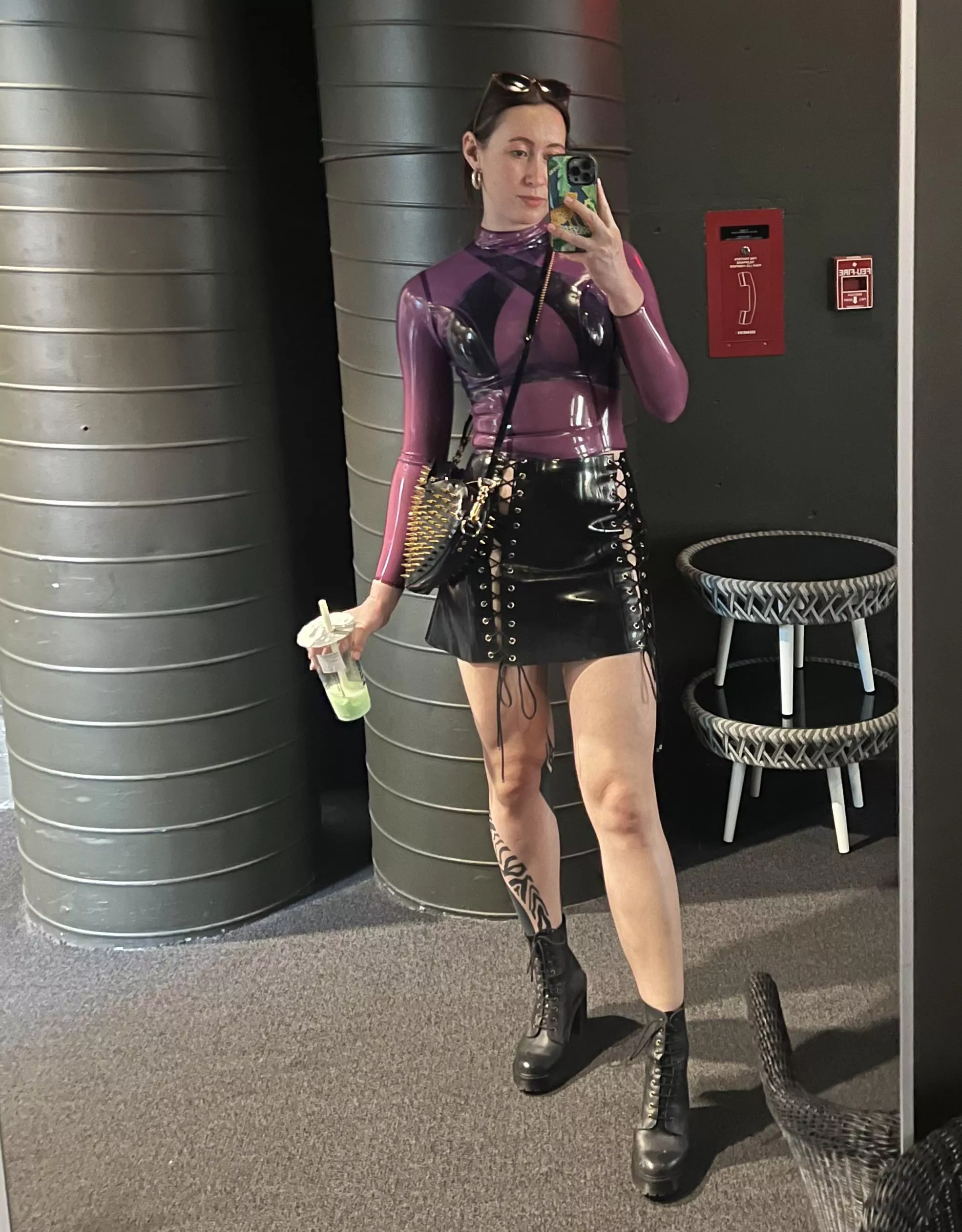 I want to stomp on you in my ankle boots posted by LATEXnCHILL