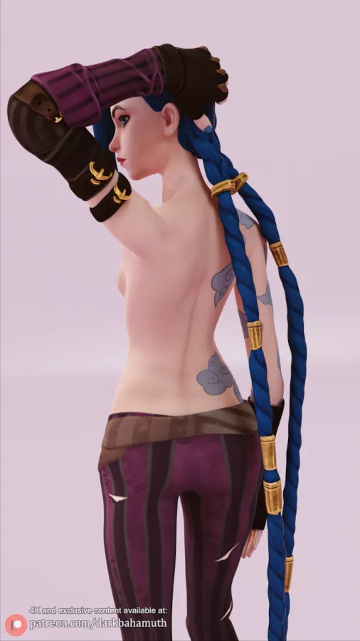 Jinx's beautiful body (Darkbahamuth) posted by Darkbahamuth