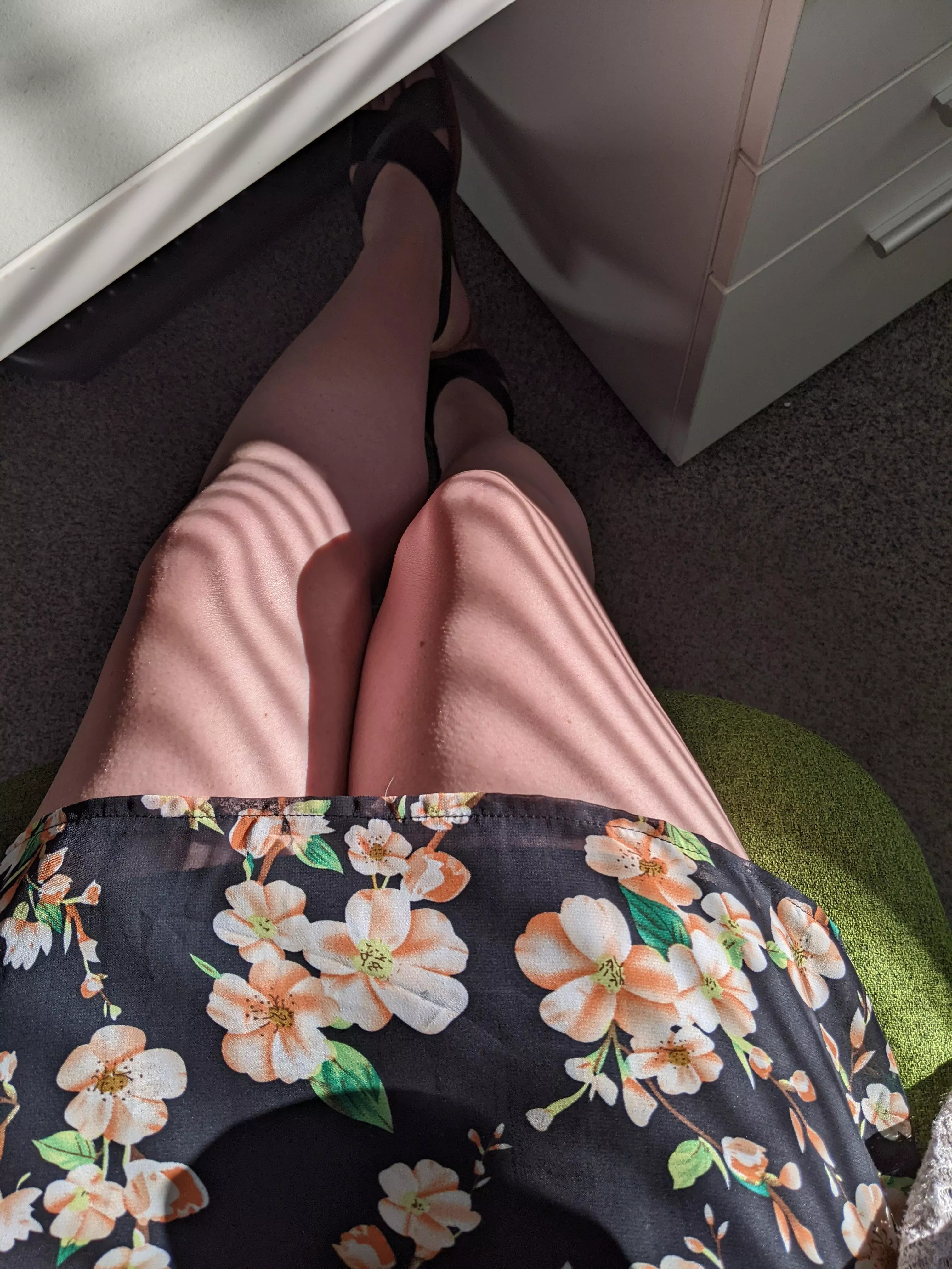 Mixing floral and stripes! posted by lonely_chameleon_