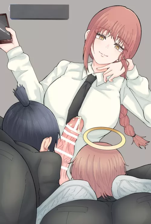 Mommy makima is happy. by Head-Wash3633