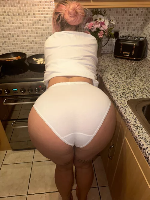POV you’ve got home from work to me making you dinner… what’s next… by busty_nurse
