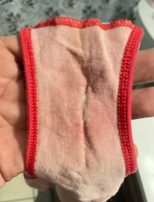 Still has her pussy print in them by PuzzleheadedBee2777