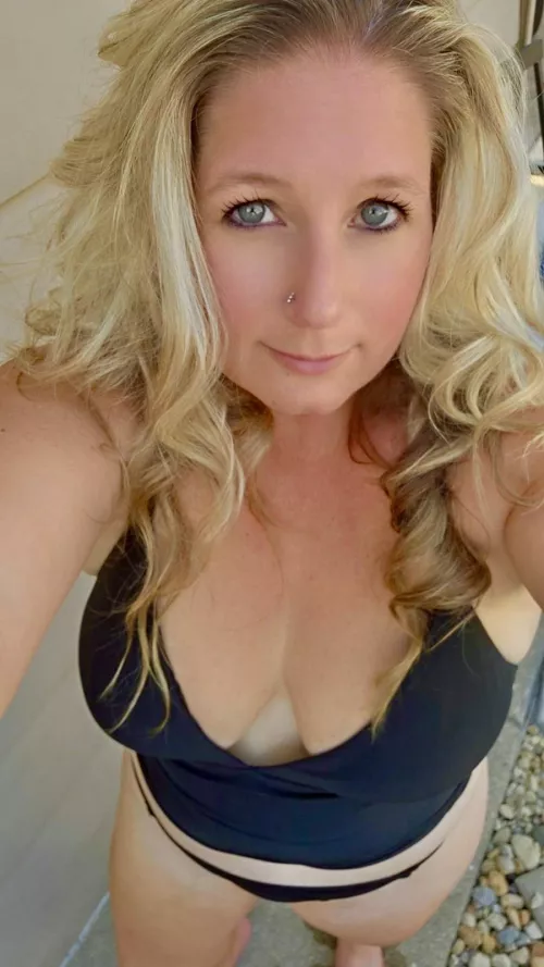 Wife enjoying the pool while I’m at work anyone wanna join her by Prior_Reception3948