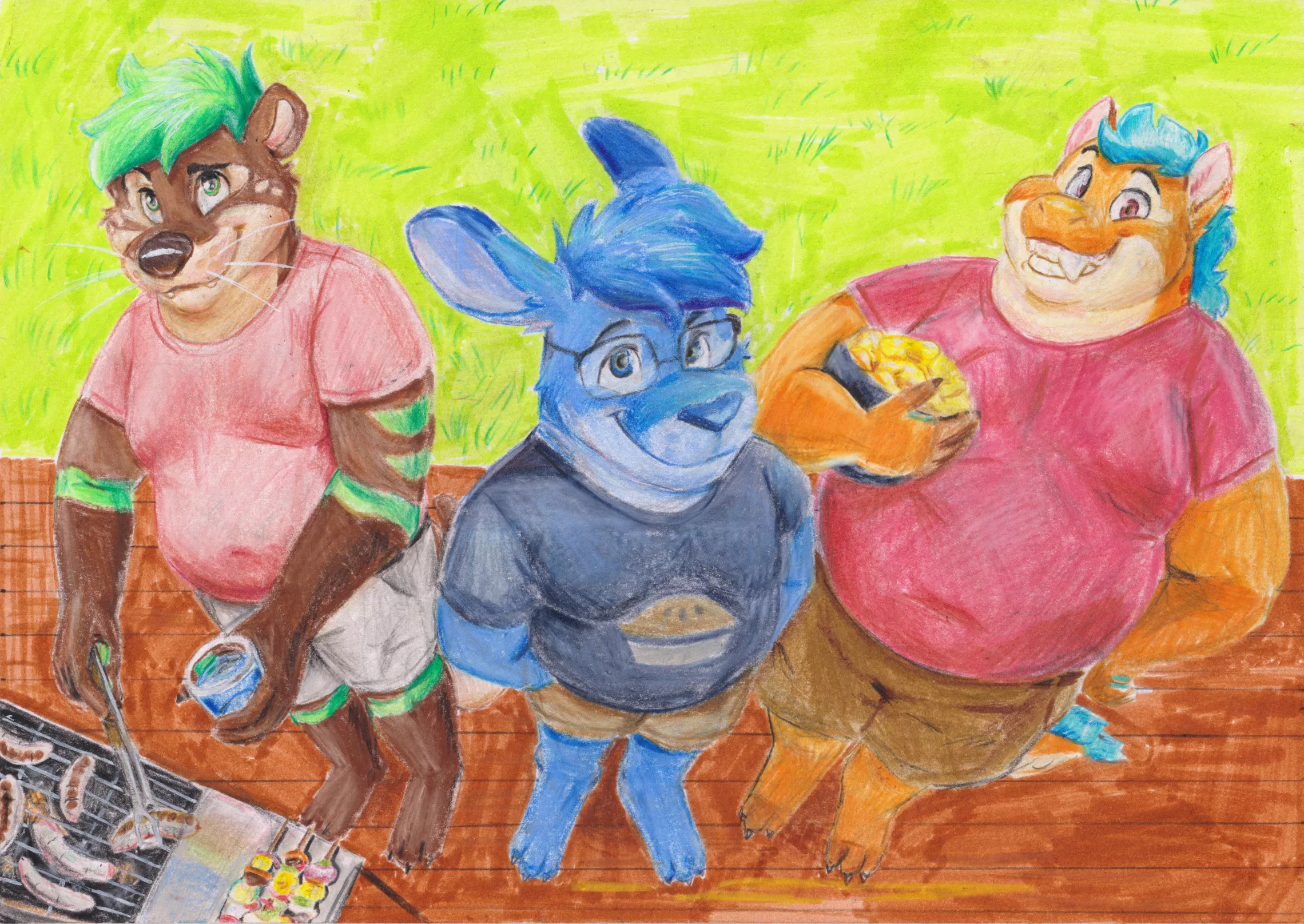 Barbecue, by me (Calentin) posted by C-A-L-E-N-T-I-N