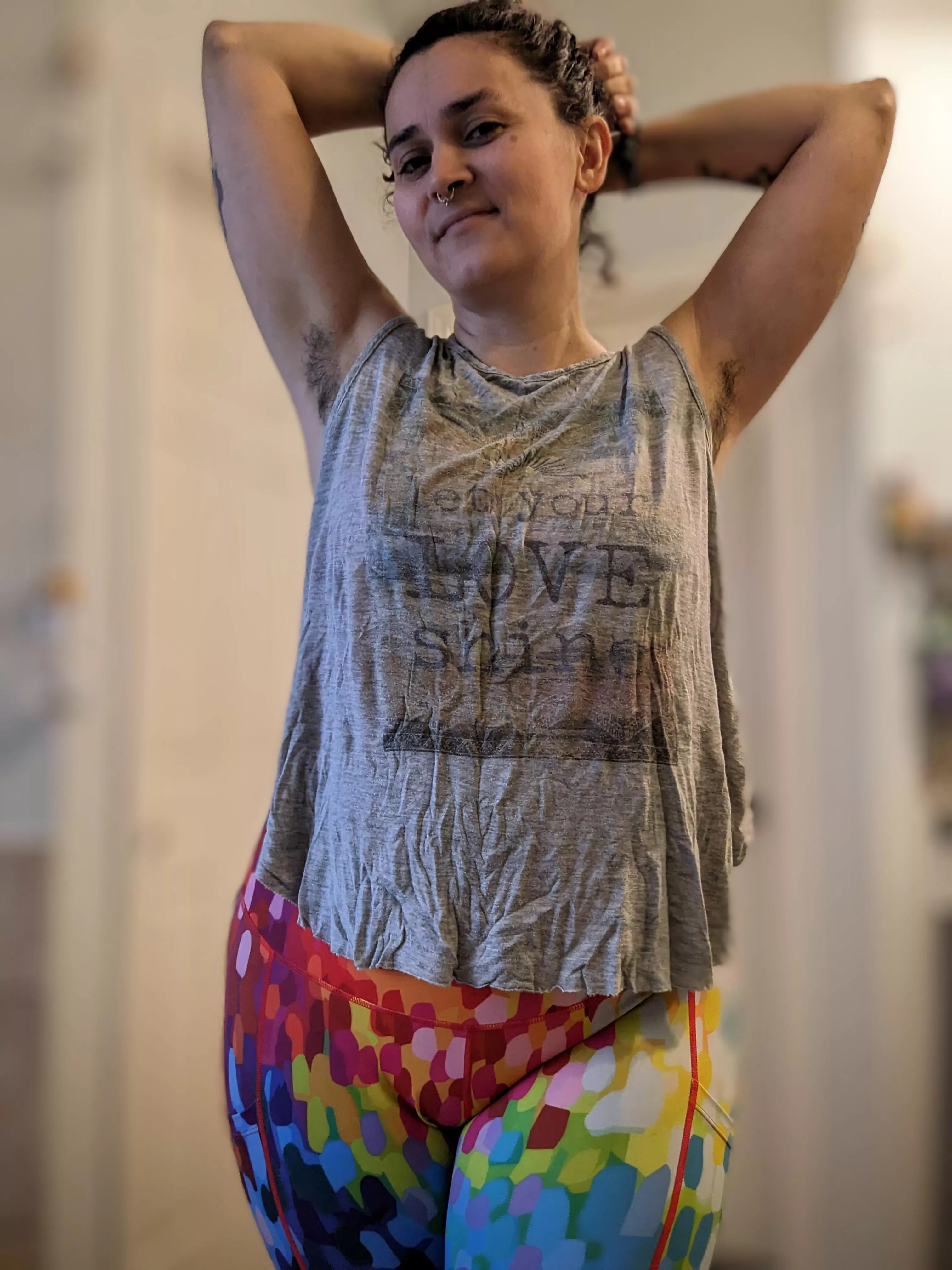 Before I get sweaty. (38) posted by emberskies27