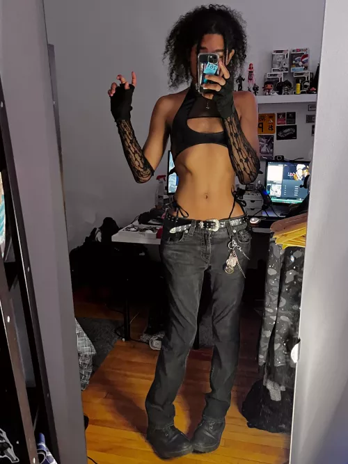 (blasian) rate my outfit 1-10 by swordfemboy