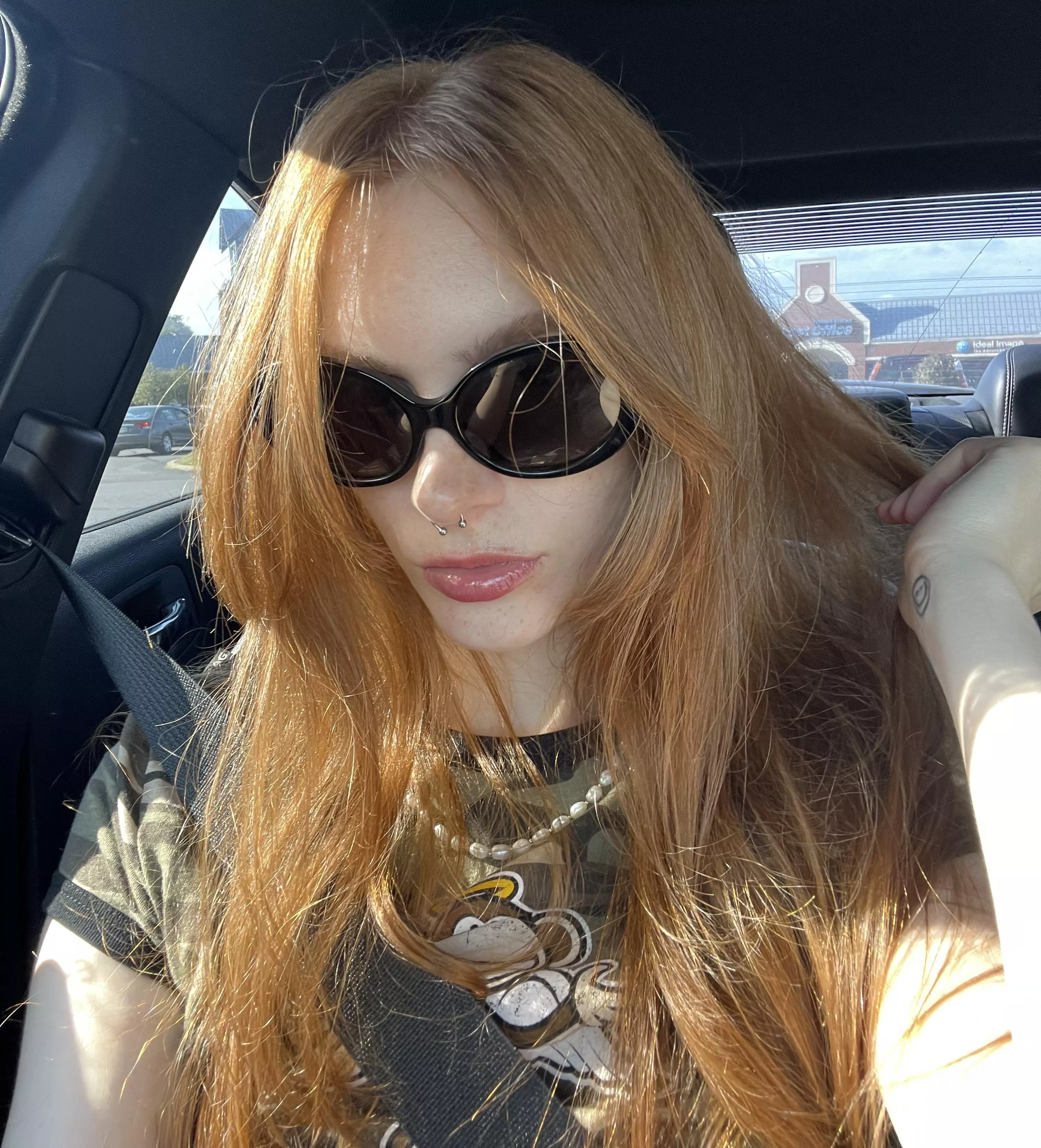 Cute and freckled redhead posted by Redxxxsuede