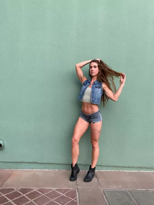 Denim & Curls by shaylac00k