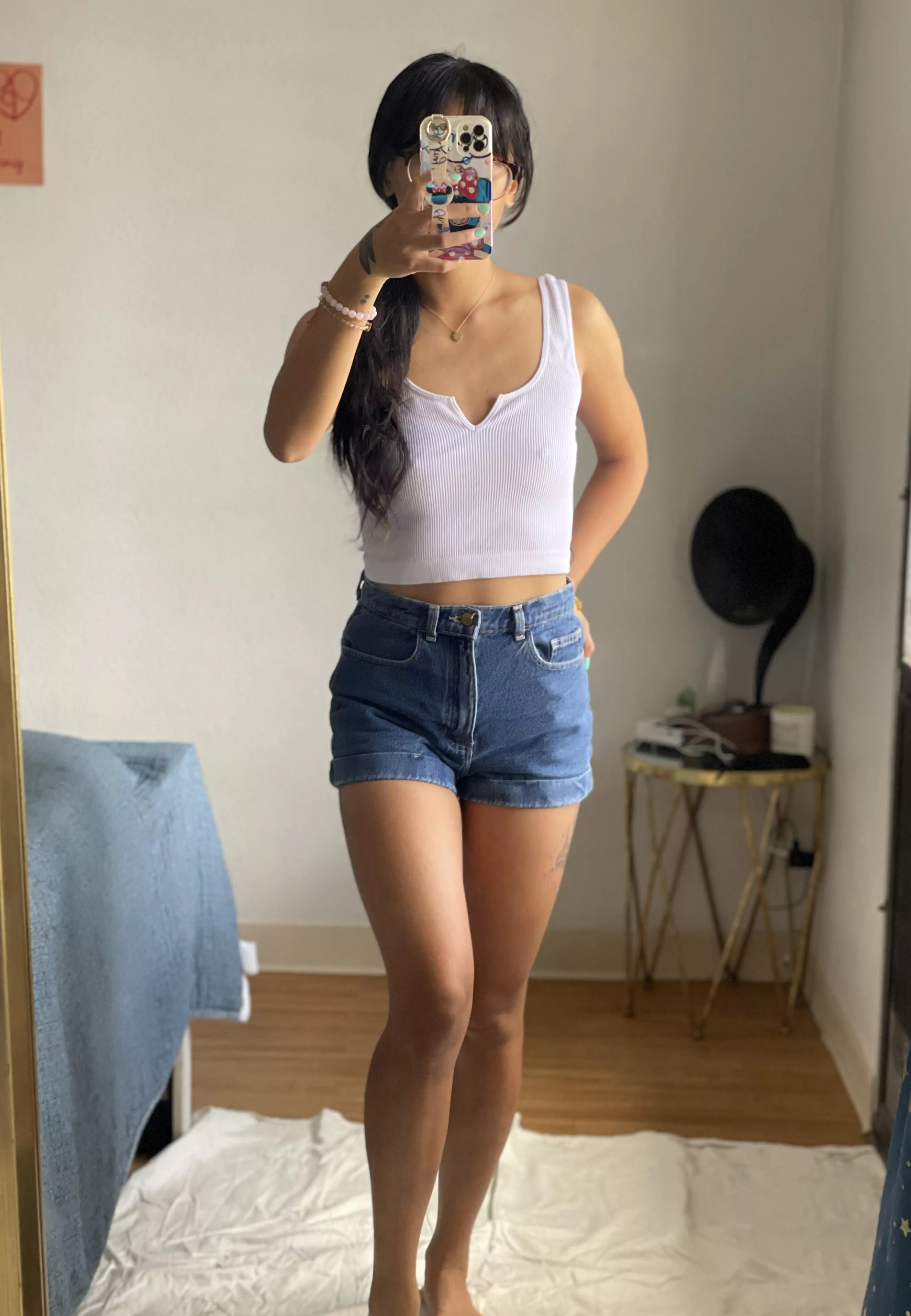 Do you think this outfit would be distracting at the library? posted by SpanksAndCakes