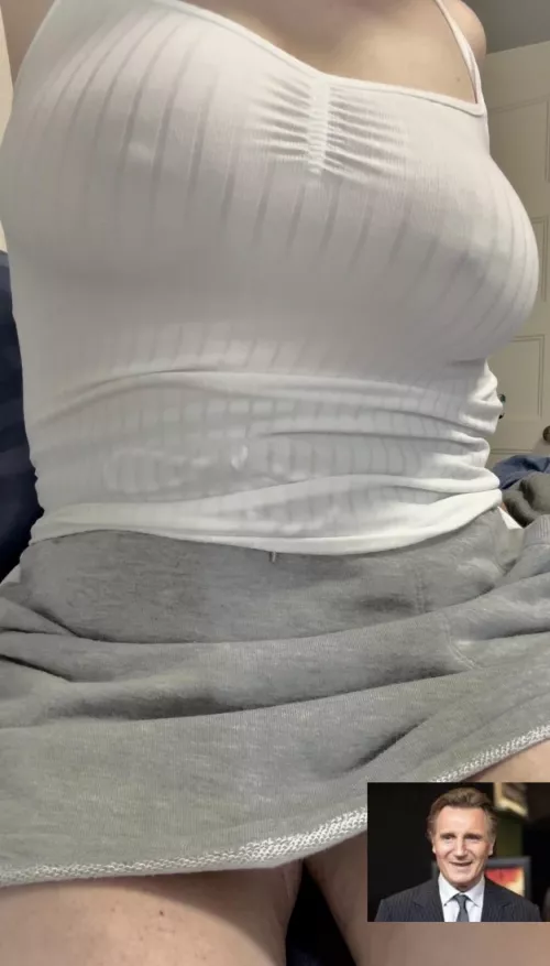 Even Liam Neeson likes what he sees by creamyCourtney