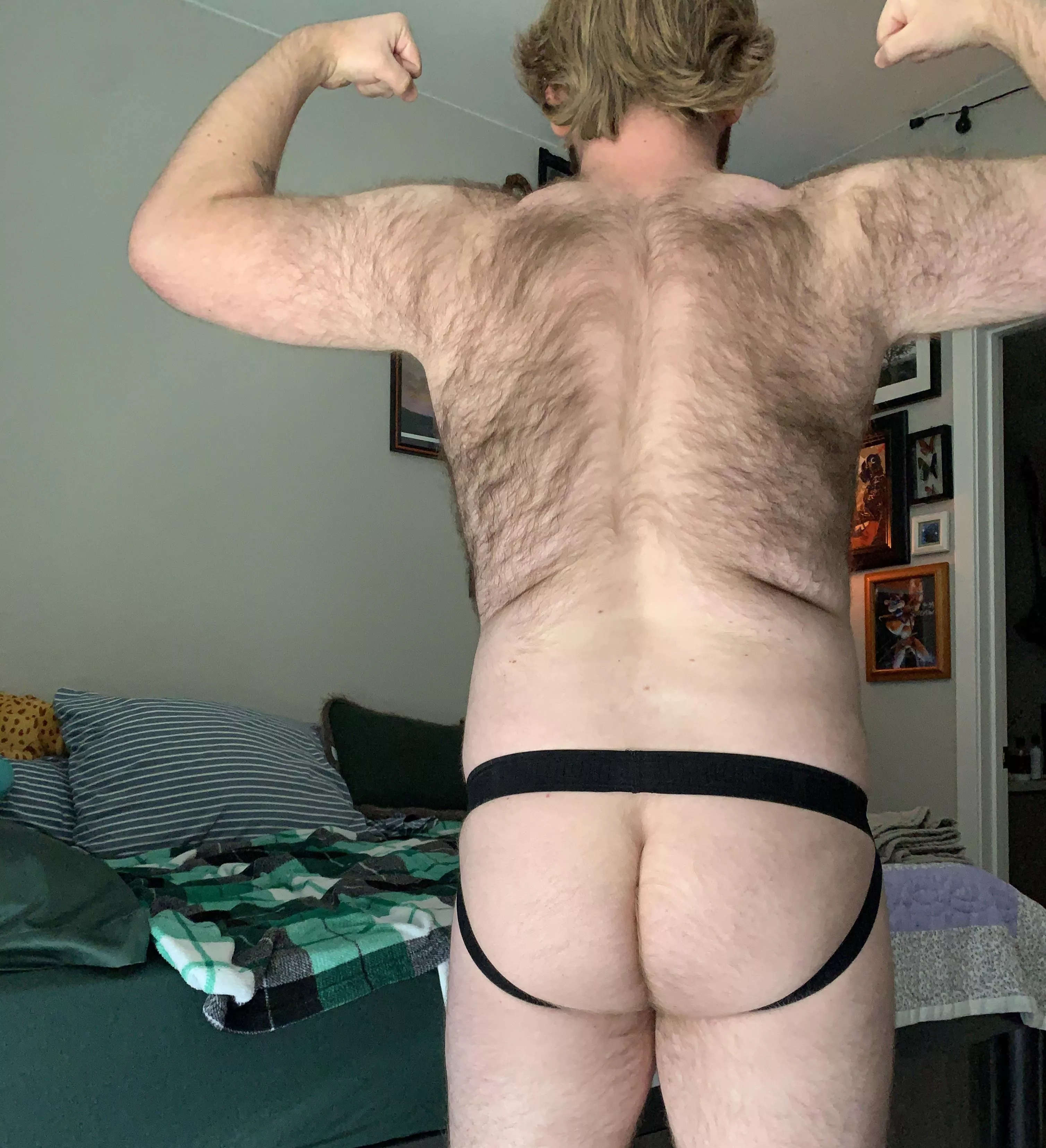 For all my back hair lovers posted by evilmrclean