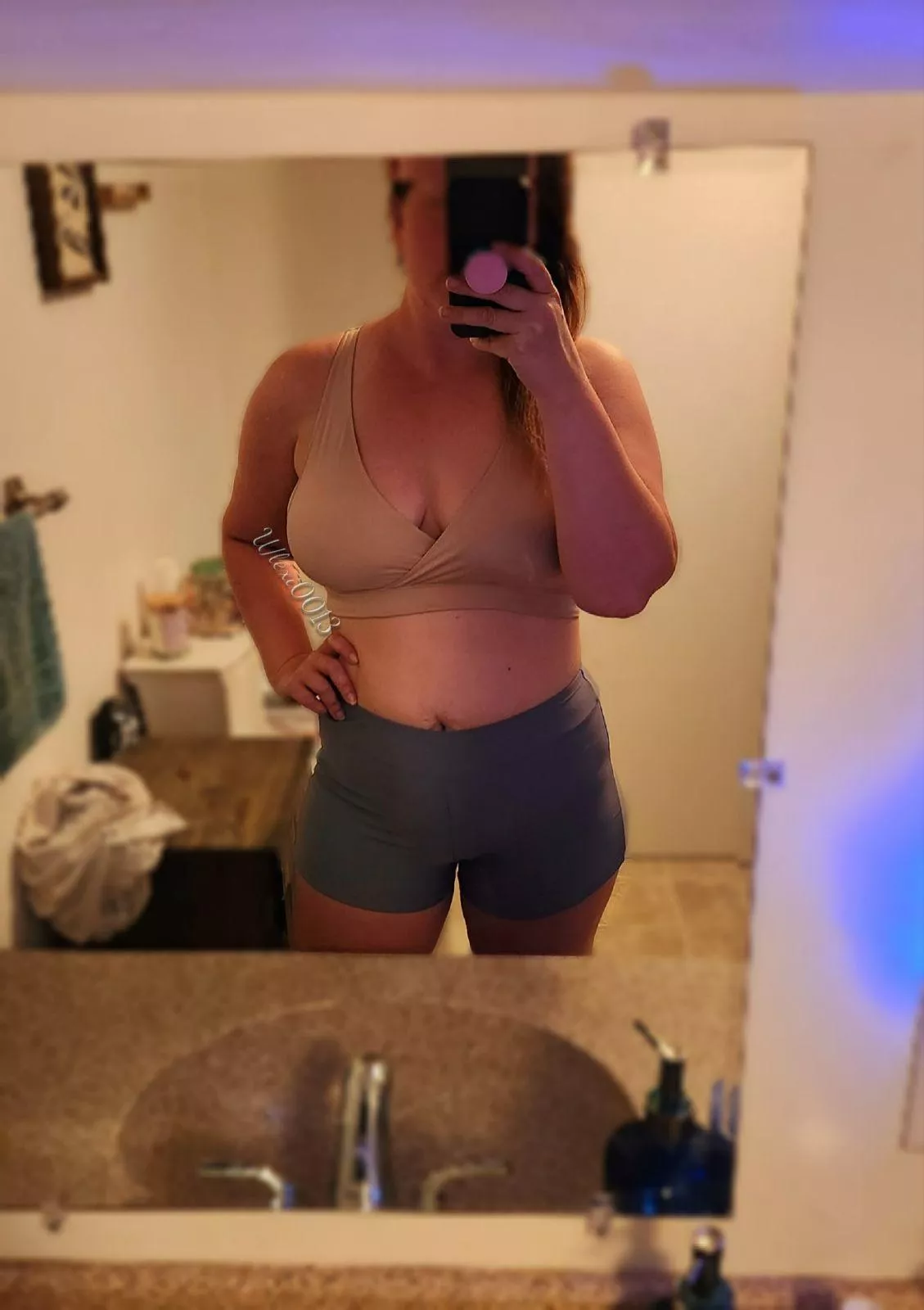 Getting a workout in before the house wakes up posted by lexi0013