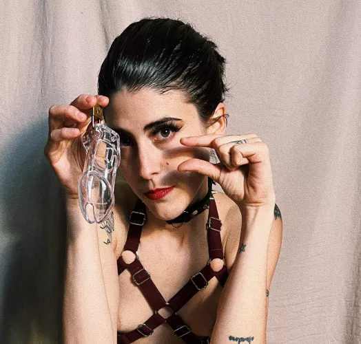 I think my cage is too big for ur shrimp! Im going to think some special rules for a little tiny cock like yours! by Southern-Deal5821