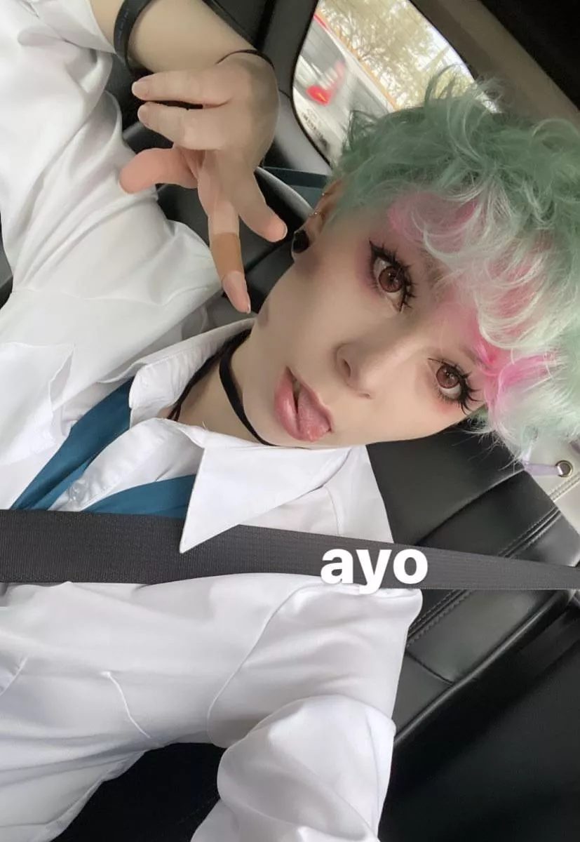 I was pretty happy with the makeup look I did the other day !! posted by Hunchbackcat