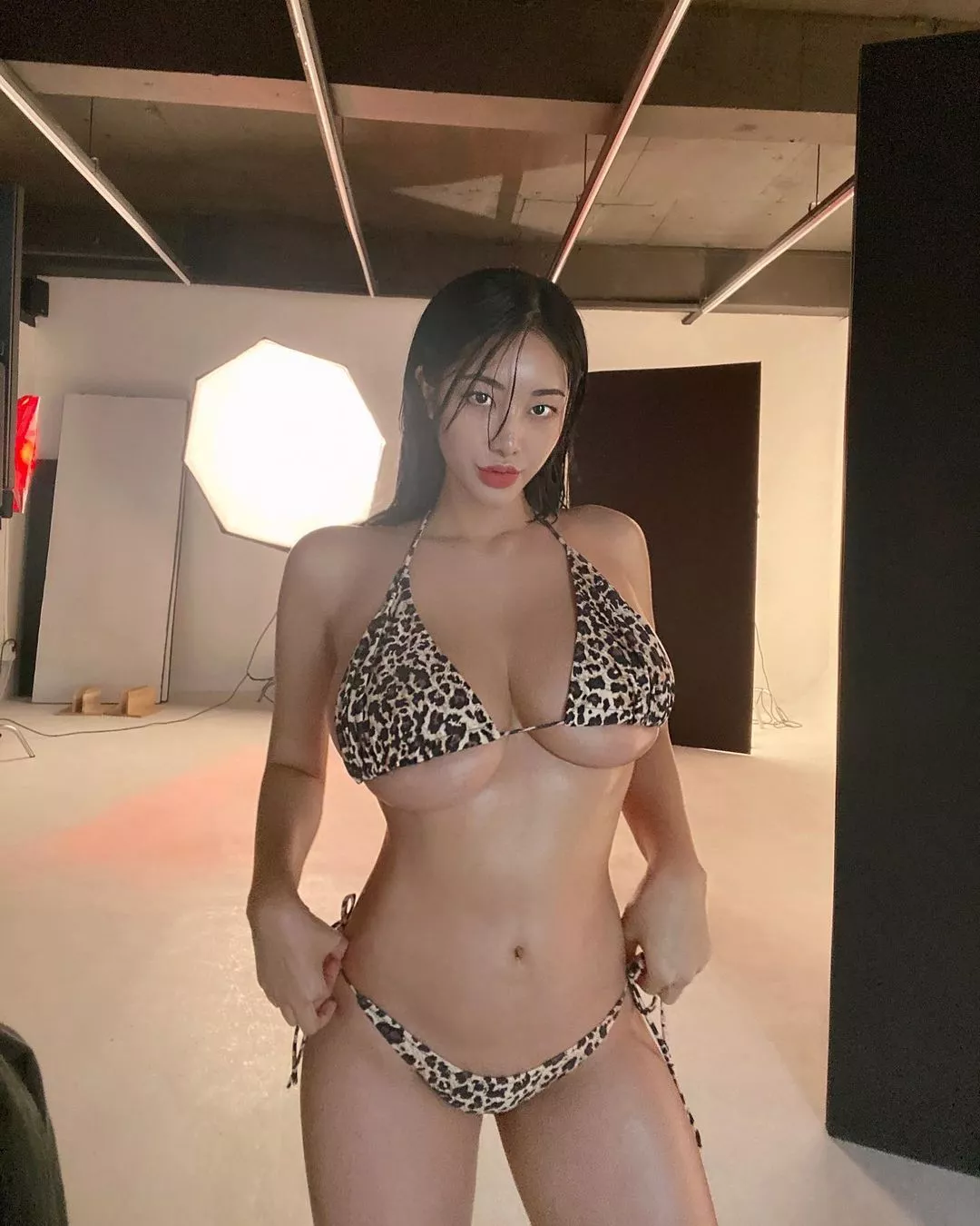 Leopard print bikini posted by Majestic_Painter8660