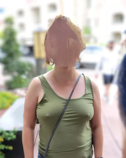 My husband loves when I wear my purse strap like this by flamethrower187