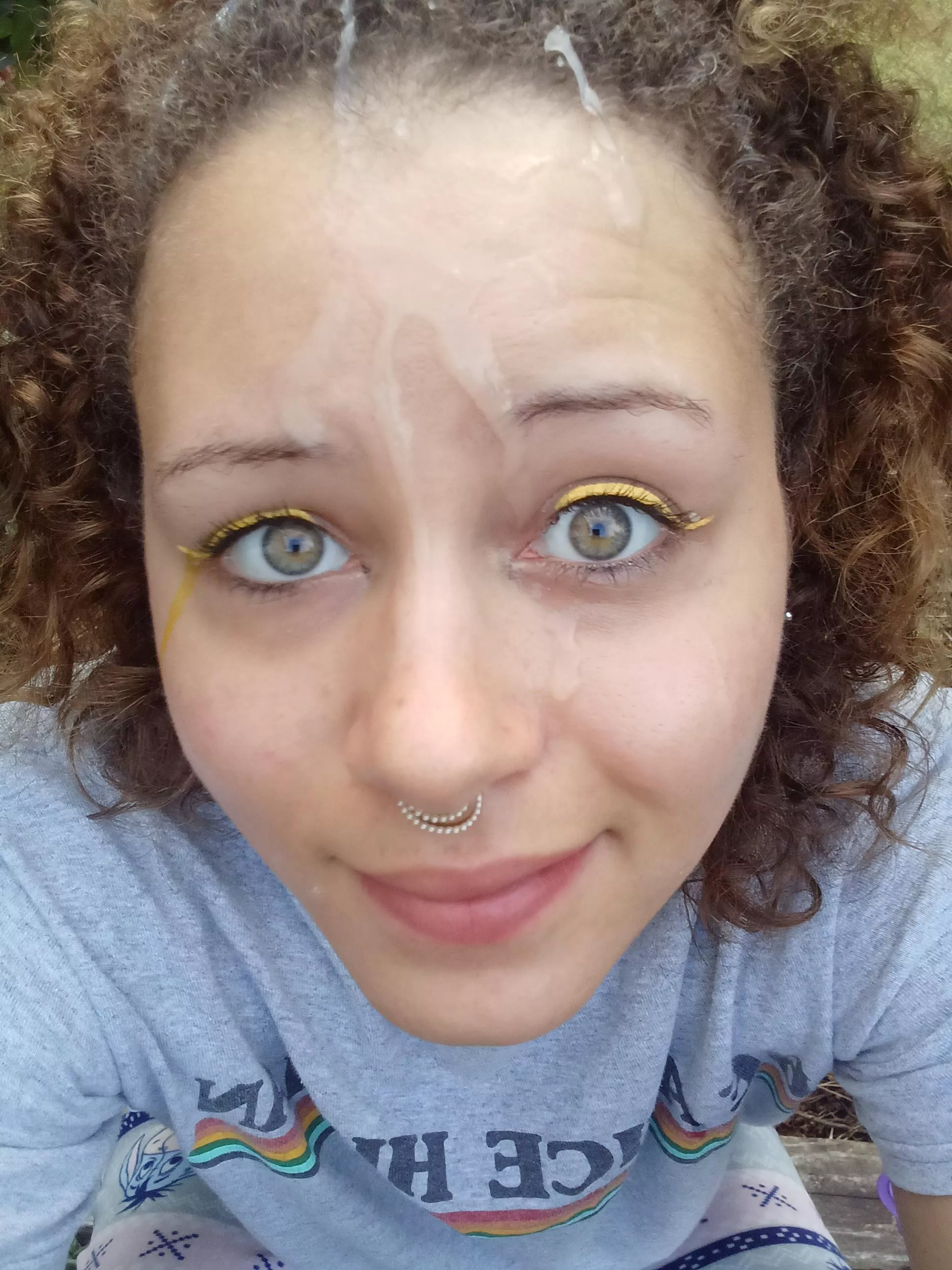 (OC) bet you wish your cum was on my curly hair posted by Iswearbrebear