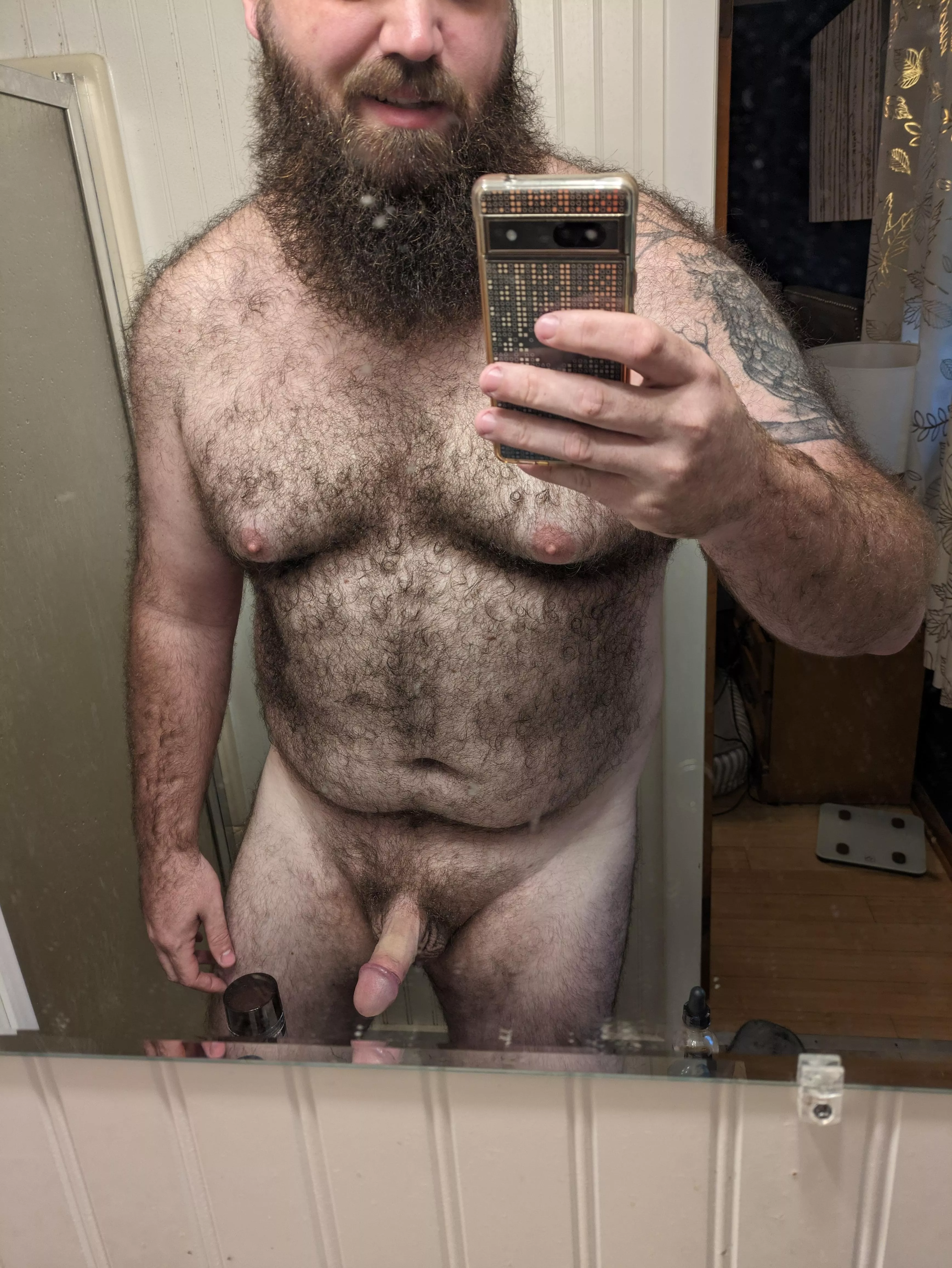 Rise and shine! Hope.ypu like sausage and gravy for breakfast. 😏😈 posted by BeardedAnonnn