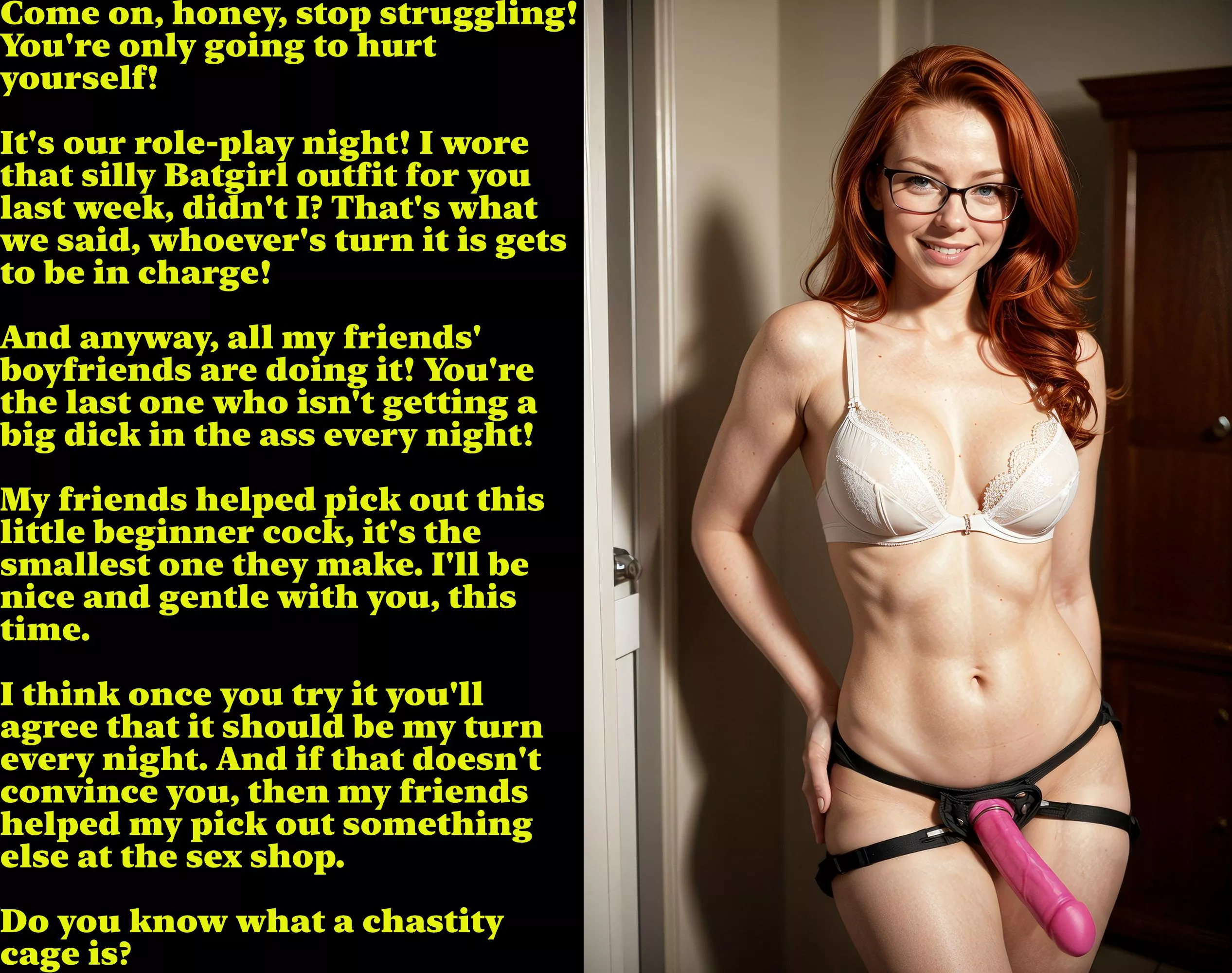 Role-Play Night [Chastity, Girlfriend] posted by rollergator1978