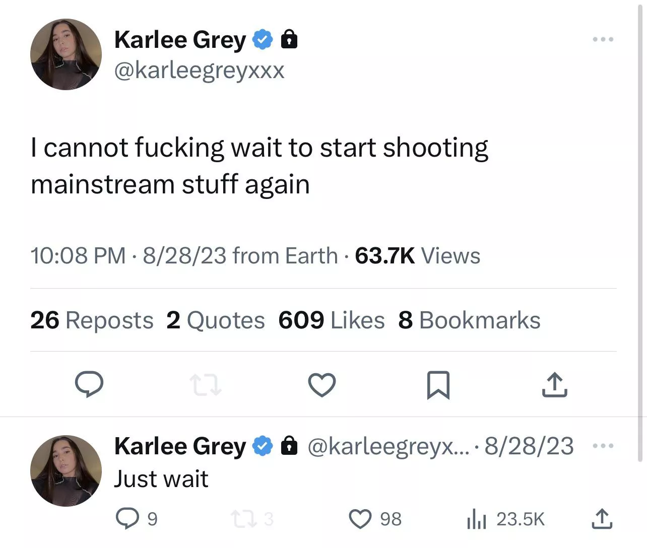 She’s coming back! posted by Pm__me_a_nude