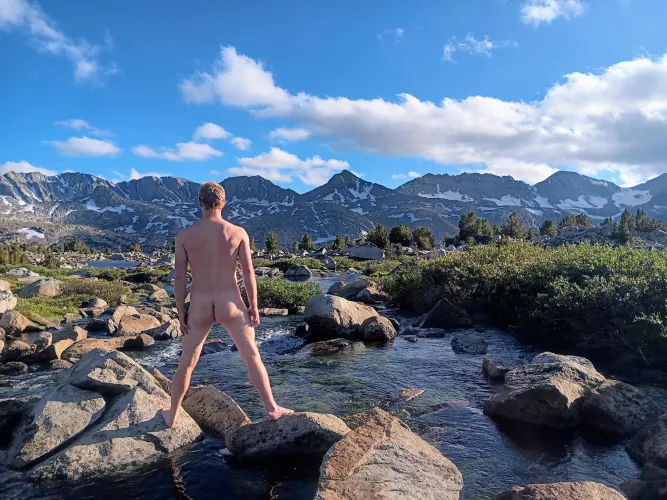 Soaking up the glory of late summer in the mountains by jmnoodles