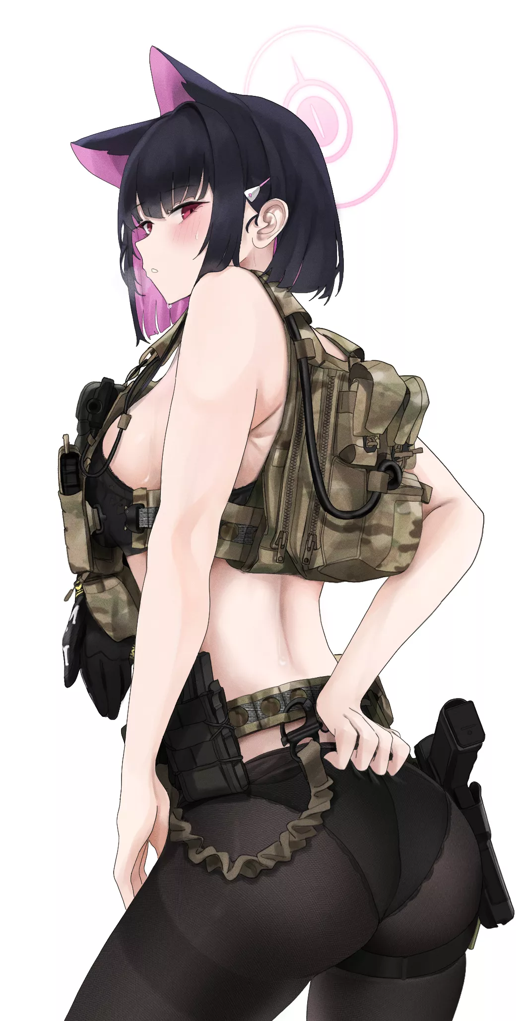 Tactical Cheeks [Blue Archive] posted by ArmorXIII