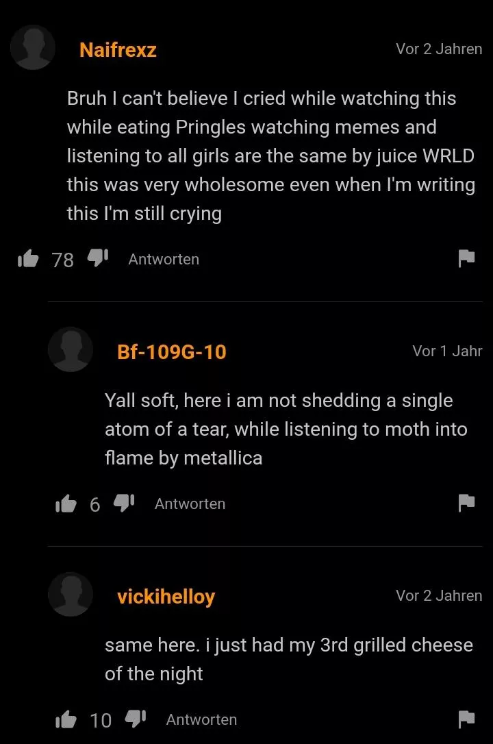 The third grilled cheese 😩 posted by Walnuttttttt