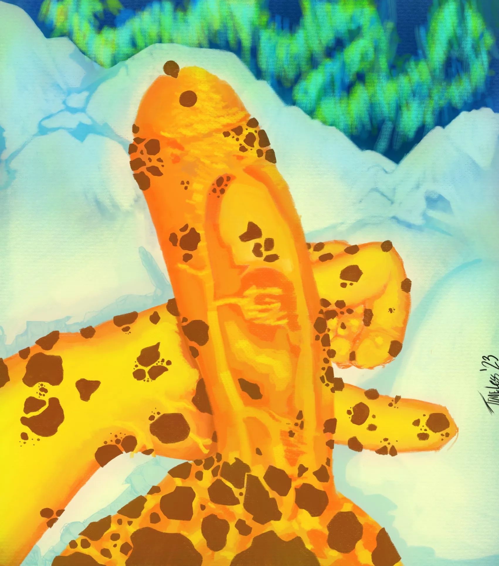 Thought of you while seeing the Northern Lights posted by TimeLessGaiBoi