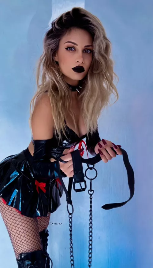 Time to go for a walk, where are you puppy? 😈🖤🐶 [F] by JaneRomeno_