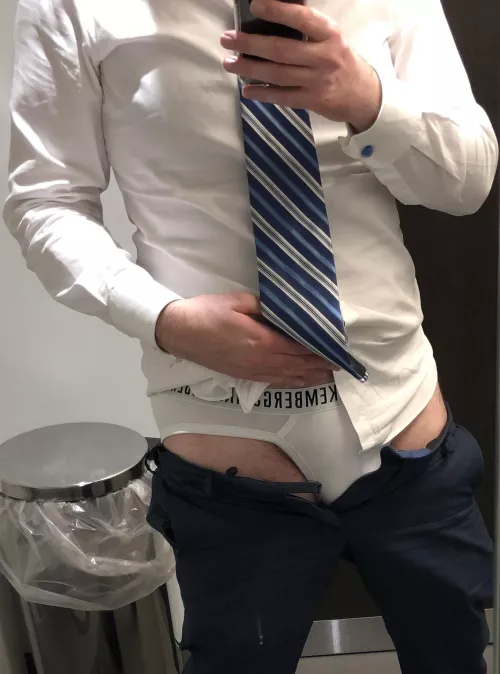 We had a casual dress code in the office for the summer heat that never came. First week of suits, and there’s a heatwave. by Richardse110