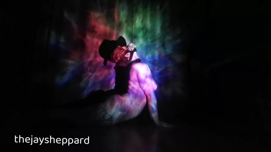 Working on getting my flexibility back by puppyhannibal