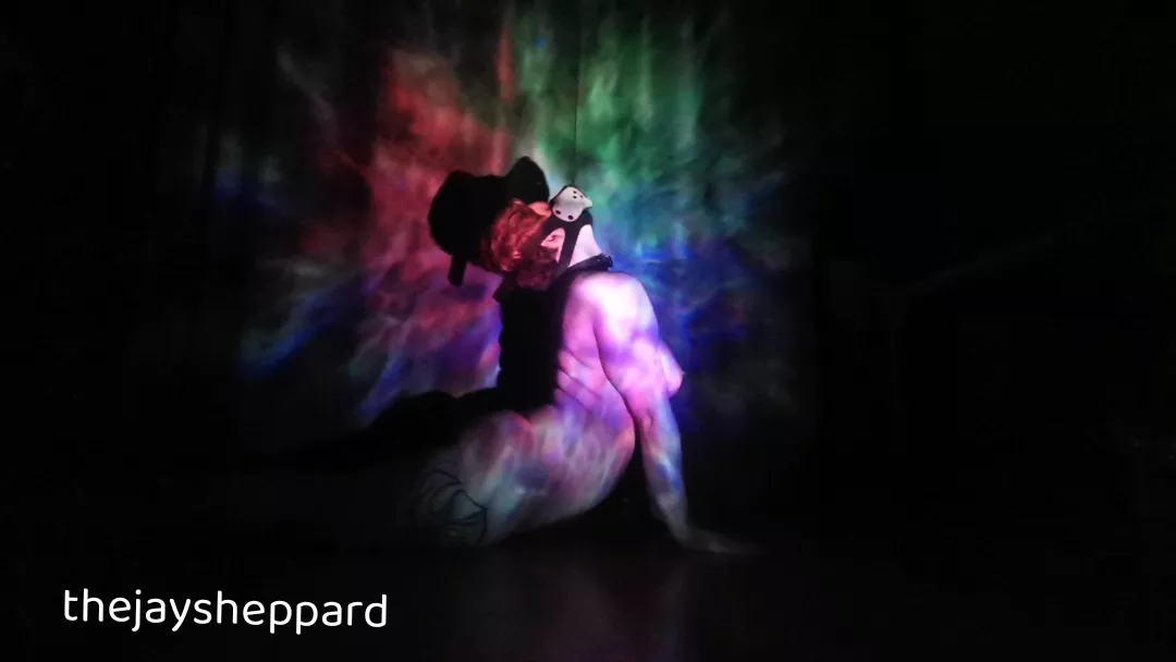 Working on getting my flexibility back posted by puppyhannibal