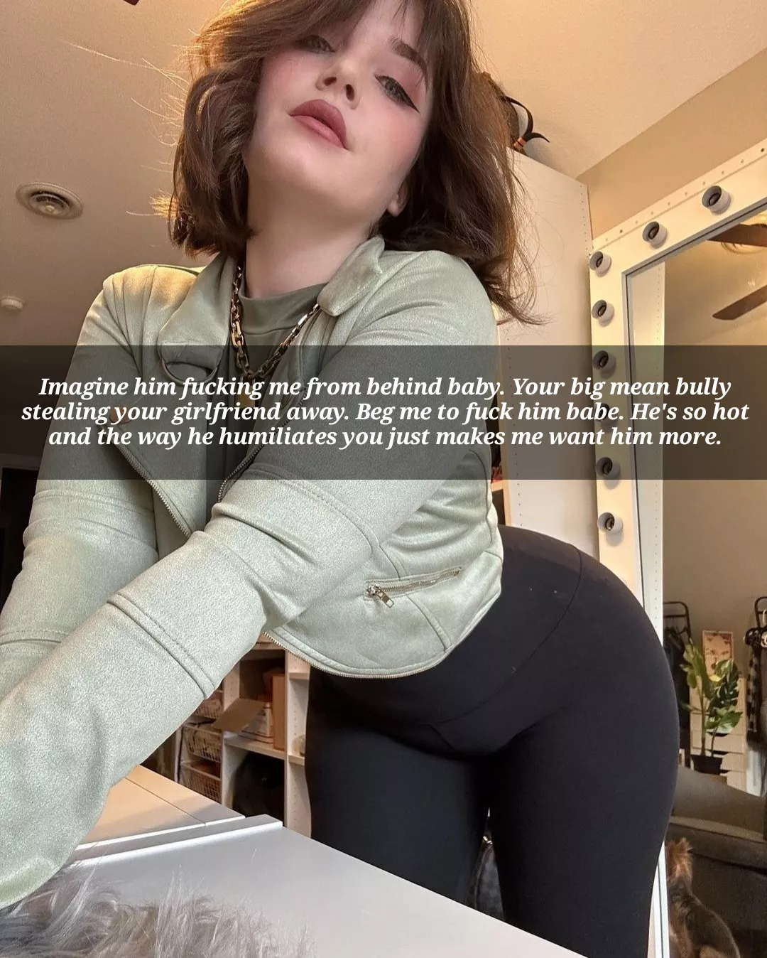 Your girlfriend gets turned on by the thought of cheating on you with your bully posted by deductive_cocaine