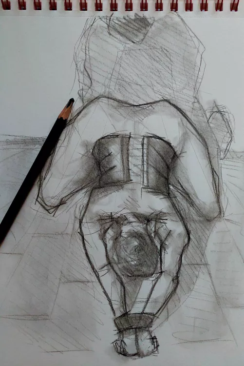 A Sub in Pencil by Meo_graf