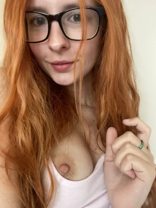 Accidentally flashing my cute nipple by realEvieDavis