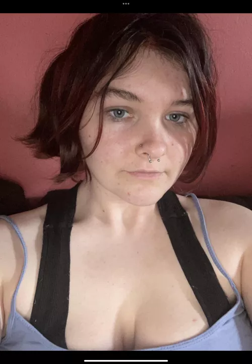 Am I pretty ? 🥺🩵 by c4tb0y_6