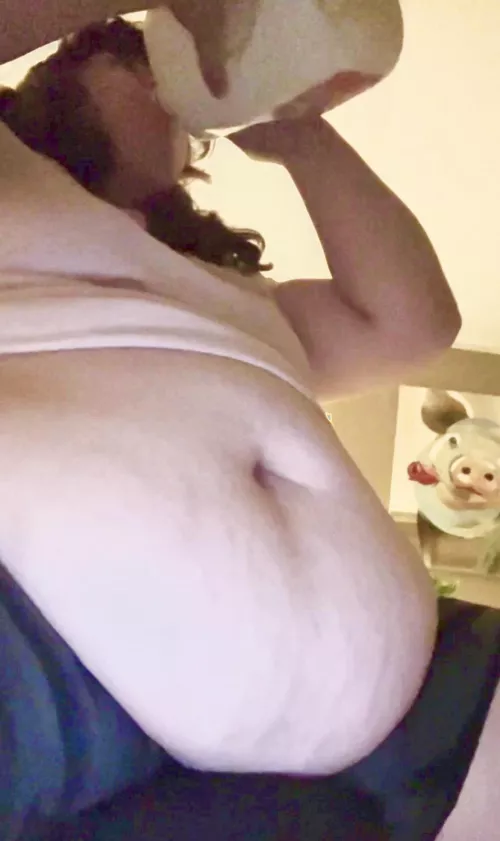 Don’t I just look like the girl you wanna ruin with food and weight gain stimulants? by chubbyanon9802