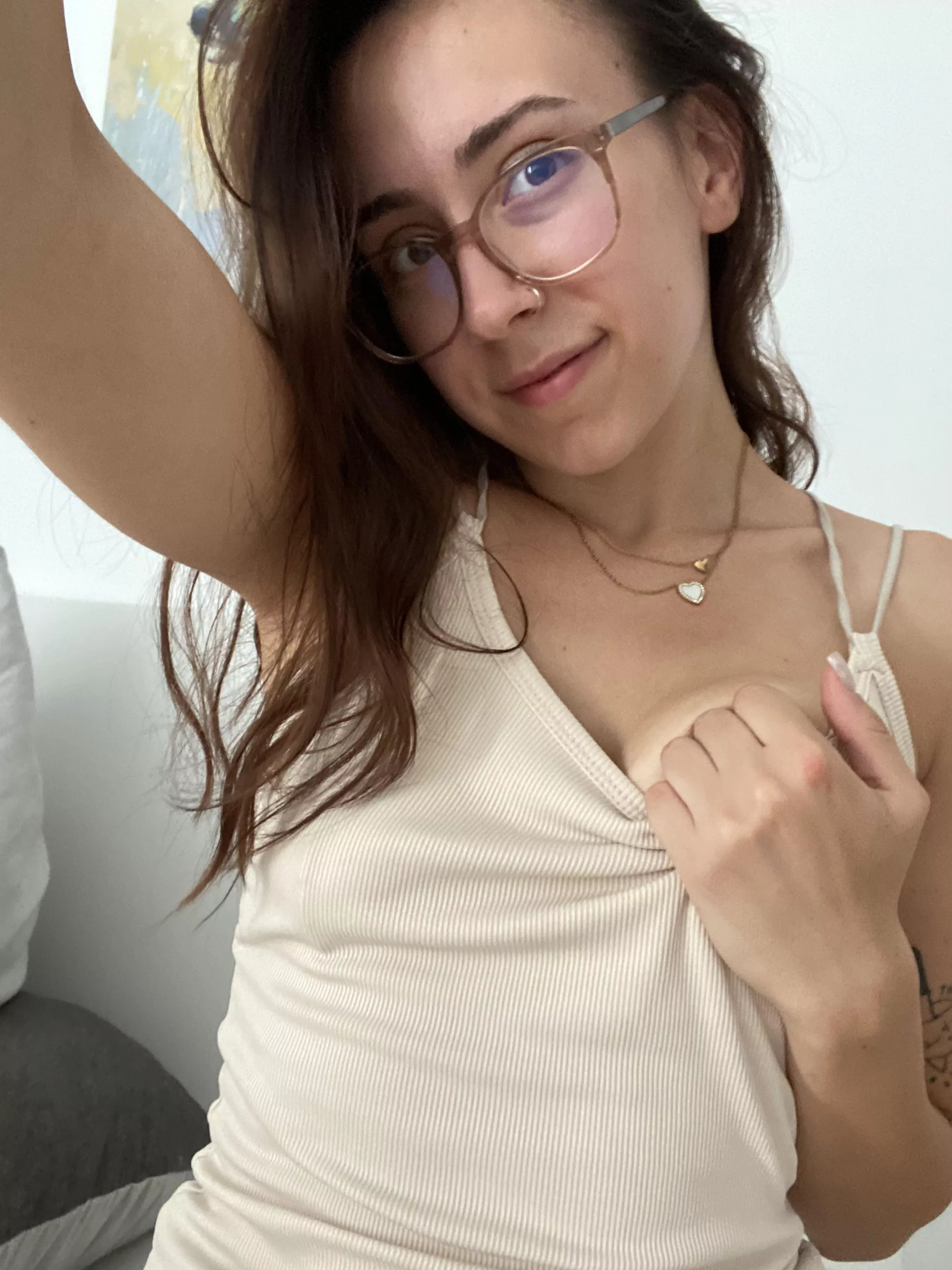 Dress comes off, glasses stay on posted by ColdActed