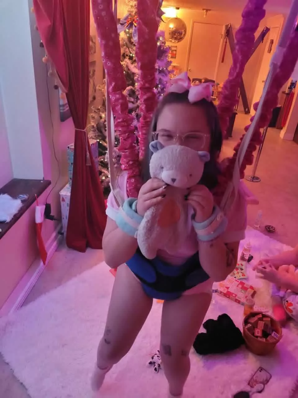 How cute is this bouncer I’m in? posted by Littleminimouse_