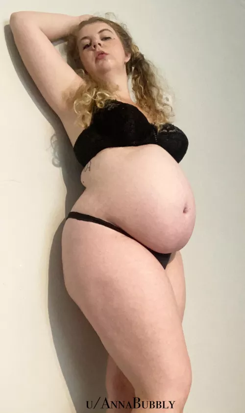 I can feel my belly growing even bigger by AnnaBubbly