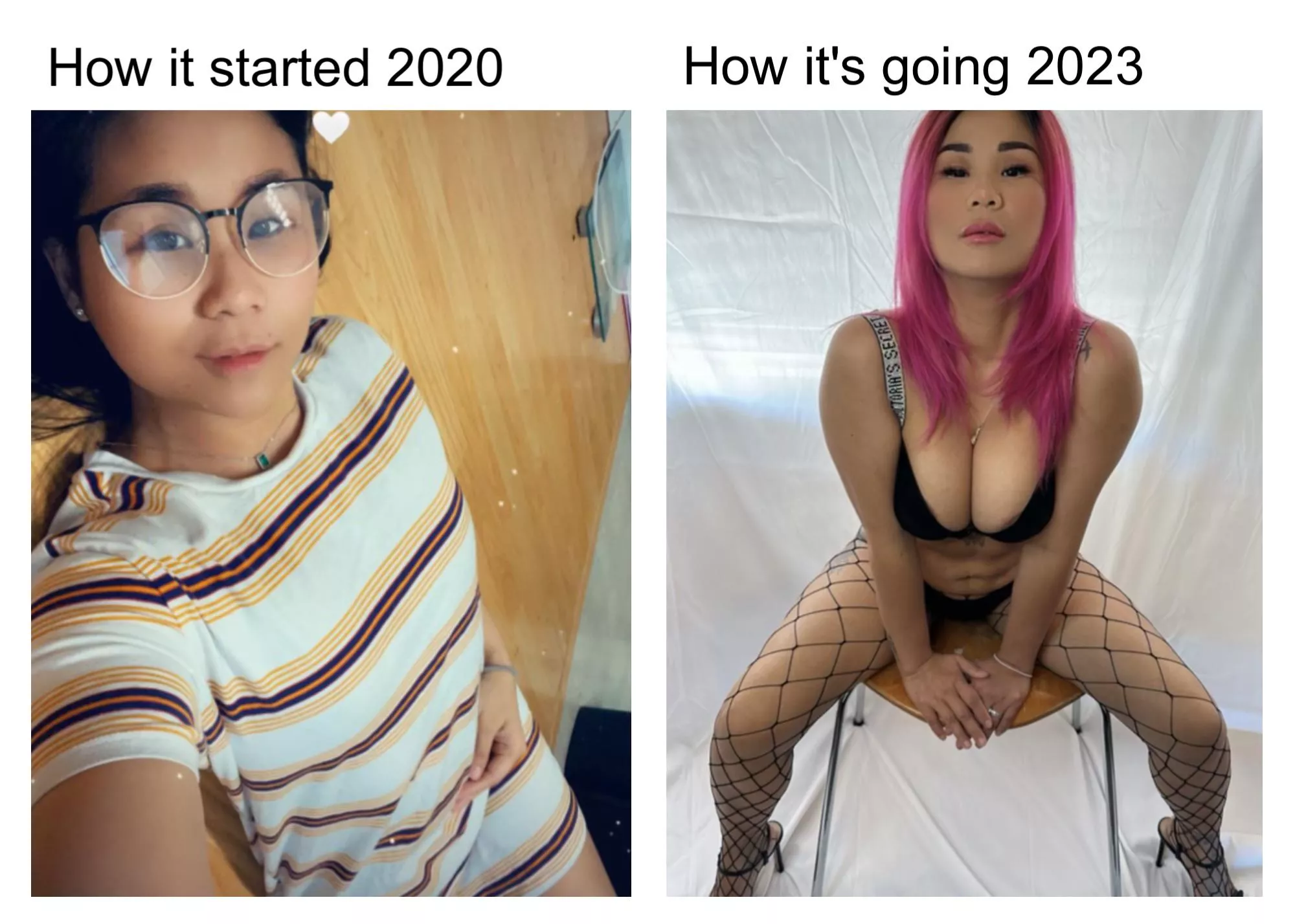 I have 255cc but I want 1200cc and another BBL. How do you think I’m doing so far?💕 posted by jasminexobabyxo