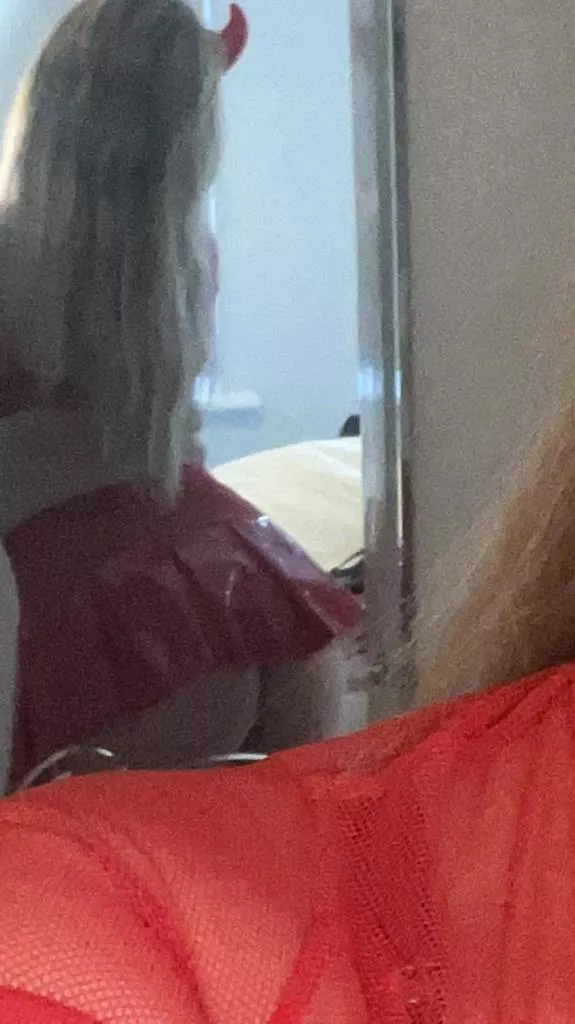 I love it when I'm devilish with a miniskirt posted by hamfromwyoming