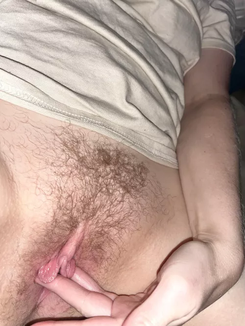 my clit is always sticking out and making an appearance by texylexy95