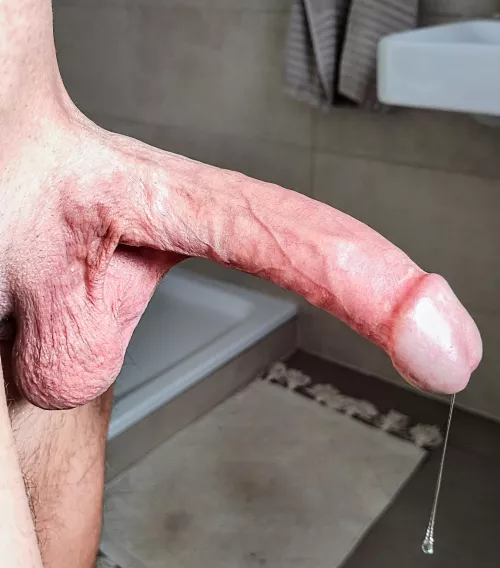 My leaking massive cock by Longjumping_One_918