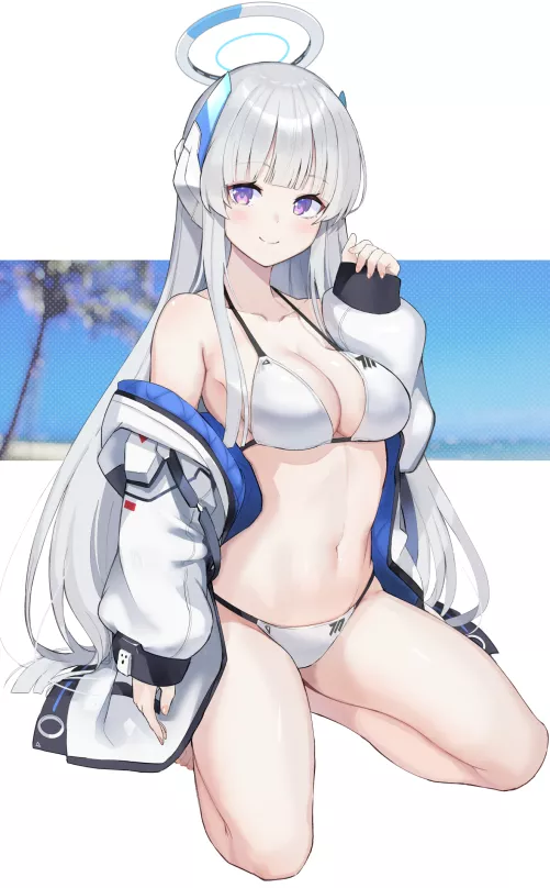 Noa in bikini [Blue Archive] by xSaviour_N