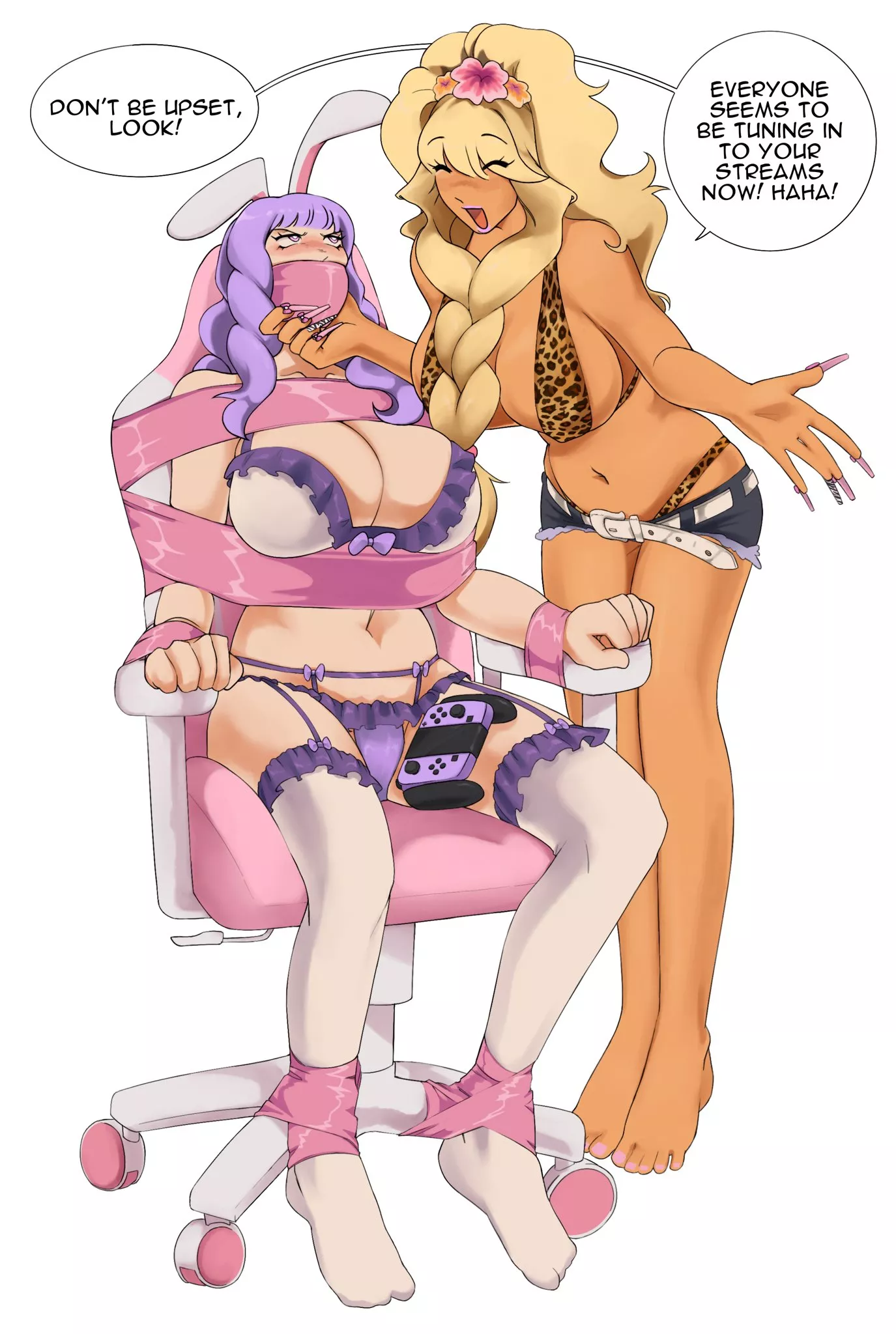 Showed off to her stream (@dvcttape) posted by MxSummer