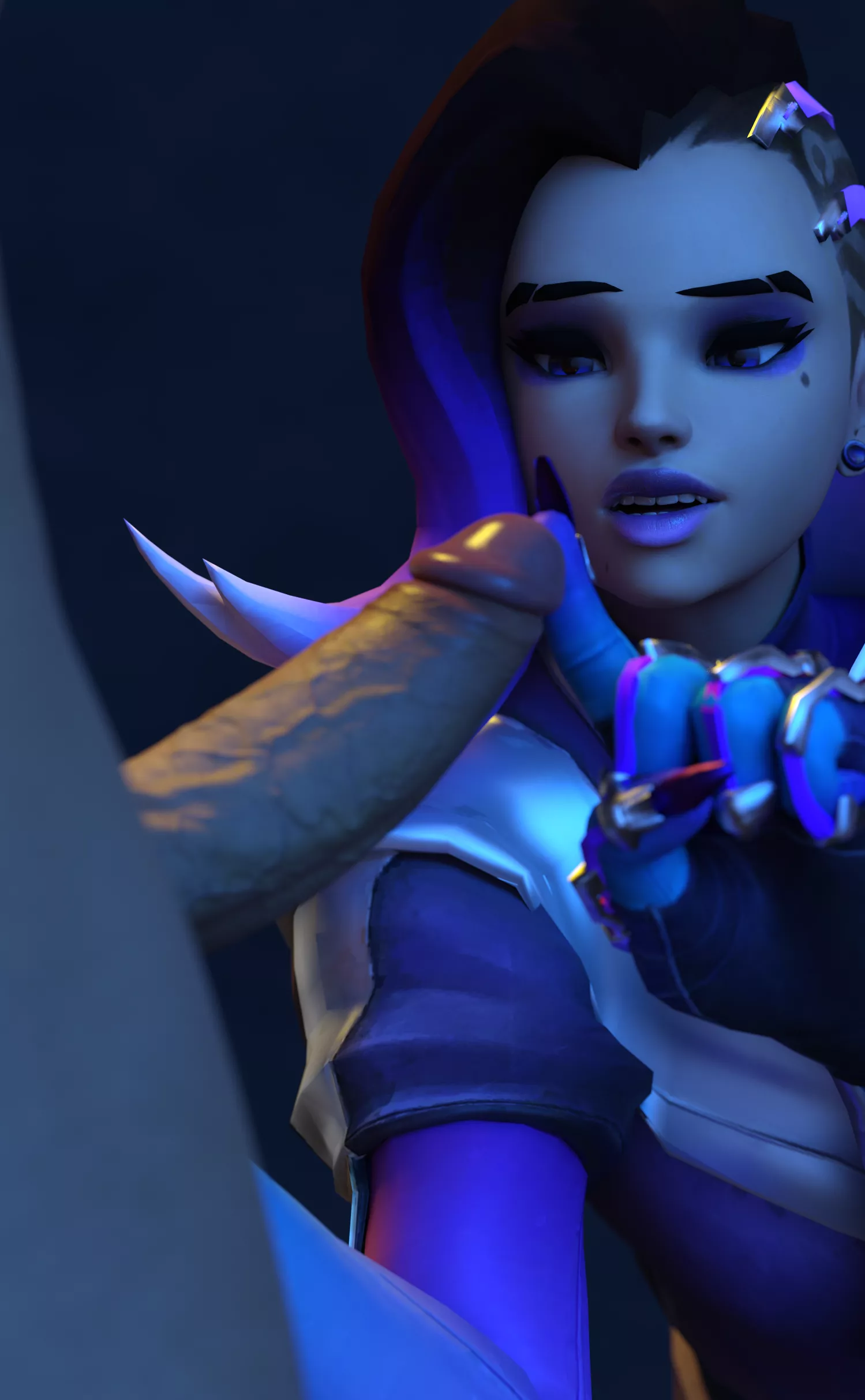 Sombra - Boop! (OC) posted by Mechanicalmind