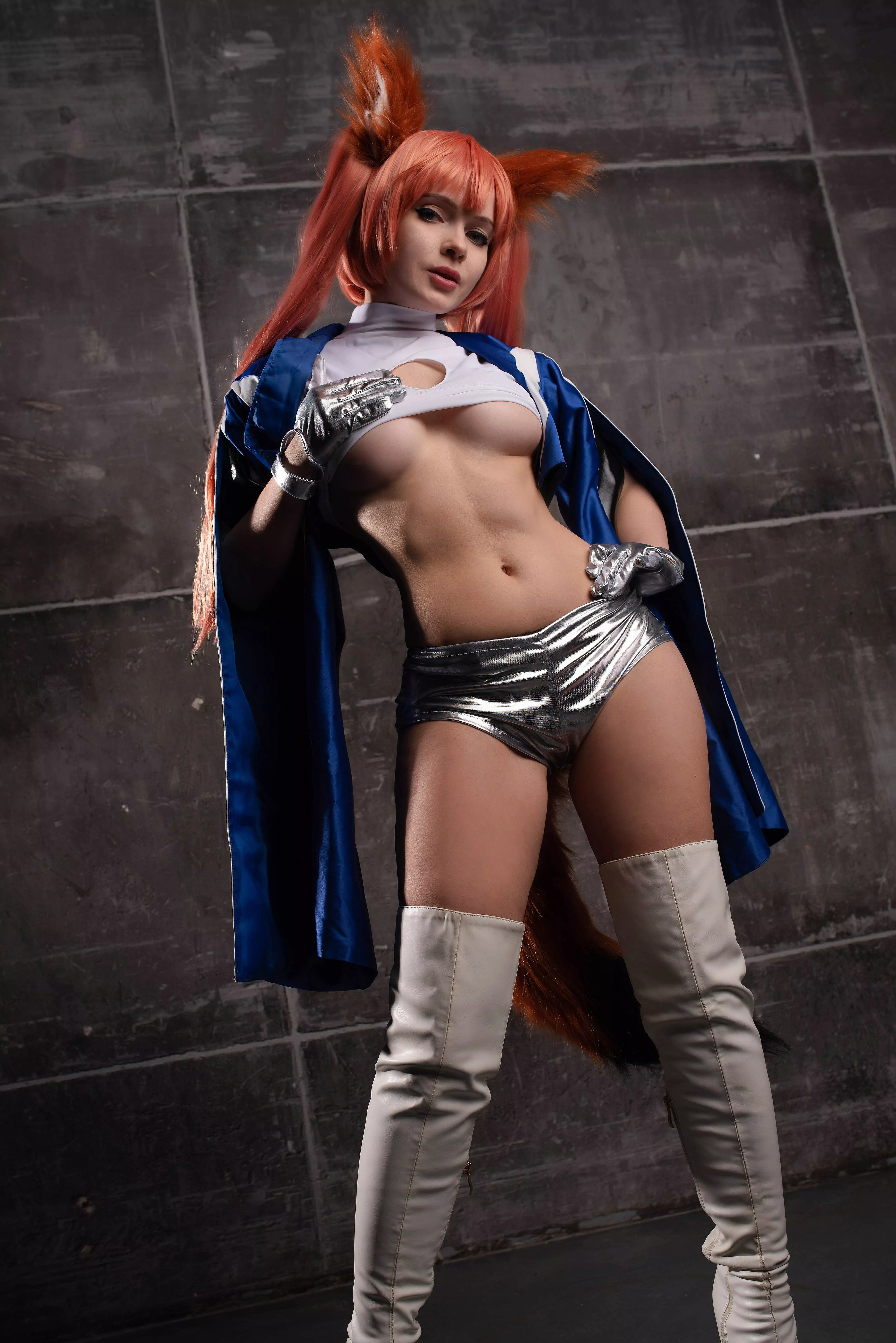 Tamamo racer cosplay by Evenink posted by irina_sabetskaya