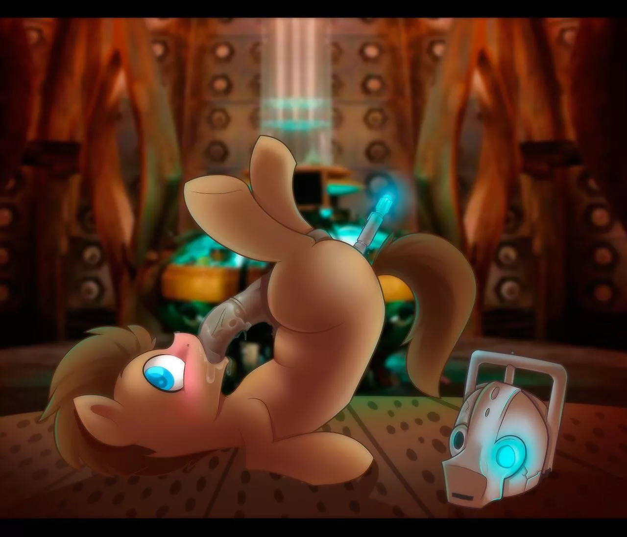 When he’s alone in the Tardis (strawberry twinkie) posted by PonyClopAccount