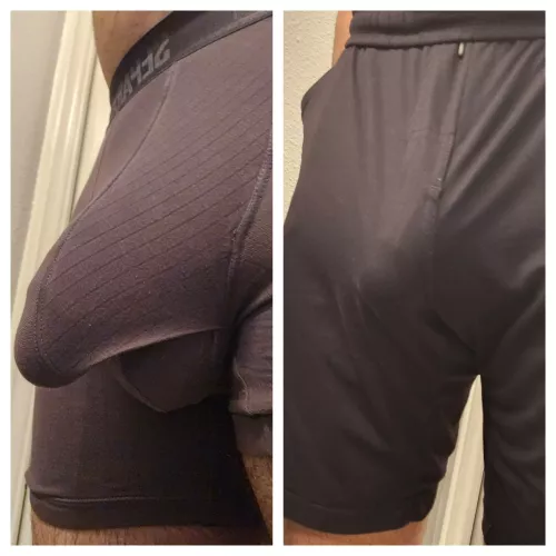 Wore my Separatec boxer briefs to the gym... Didn't think it was that noticeable but caught a couple glances. by TX_Pump